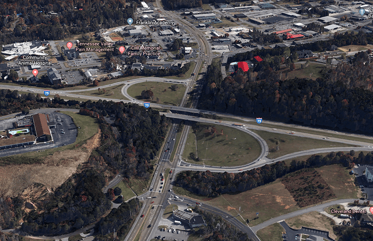 I-75 Exit 25 - Cleveland, TN | I-75 Exit Guide