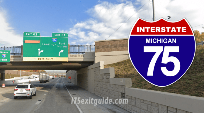 I-75 Bridge Work Brings Lane Closures July 18-19 in Michigan Michigan I-75 Traffic | I-75 Construction | I-75 Exit Guide