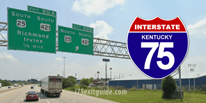 960x480-i-75-kentucky-exit-90 Kentucky I-75 Traffic | I-75 Construction | I-75 Exit Guide