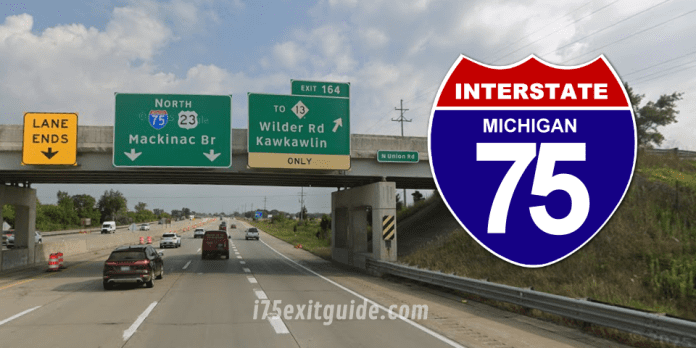 960x480-i-75-michigan-exit-164 Michigan I-75 Traffic | I-75 Construction | I-75 Exit Guide