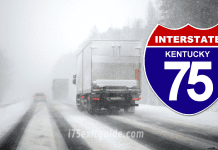 Kentucky Officials Suspend Motor Carrier Restrictions Due to Winter Storm Kentucky I-75 Traffic | I-75 Exit Guide