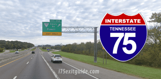 Tennessee I-75 Traffic | I-75 Exit Guide