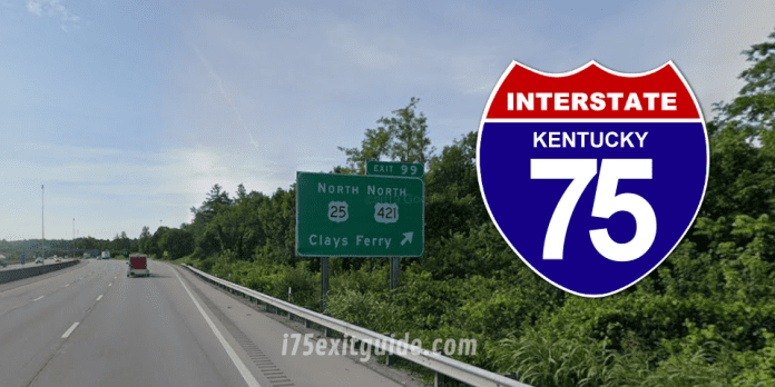 Kentucky I-75 Traffic | I-75 Exit Guide
