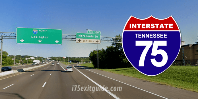 Tennessee I-75 Traffic | I-75 Exit Guide