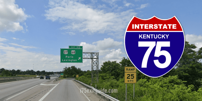 Kentucky I-75 Traffic | I-75 Exit Guide