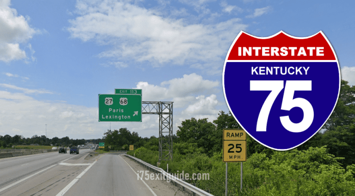 Kentucky I-75 Traffic | I-75 Exit Guide