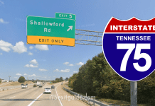Tennessee I-75 Traffic | I-75 Exit Guide
