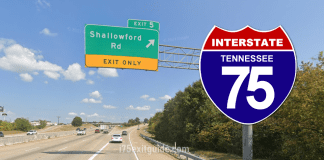 Tennessee I-75 Traffic | I-75 Exit Guide