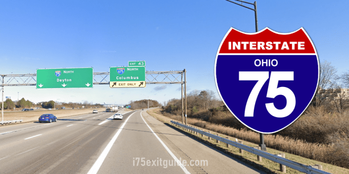 960x480-i-75-dayton-ohio-exit-43 Ohio I-75 Traffic | I-75 Exit Guide