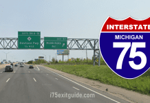 Michigan I-75 Traffic | I-75 Exit Guide