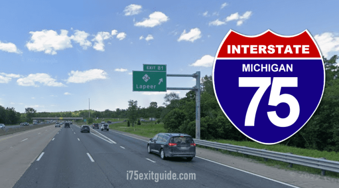 I-75 Ramp to M-24/Lapeer Closing Saturday, June 13 Michigan I-75 Traffic | I-75 Exit Guide