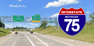 Michigan I-75 Traffic | I-75 Exit Guide