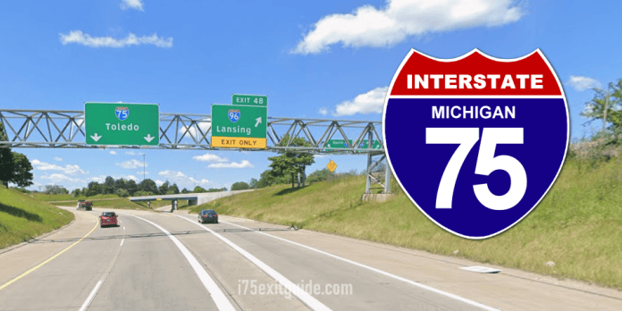 960x480-i-75-detroit-michigan-exit-48 Michigan I-75 Traffic | I-75 Exit Guide