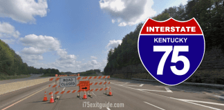 Kentucky I-75 Traffic | I-75 Exit Guide