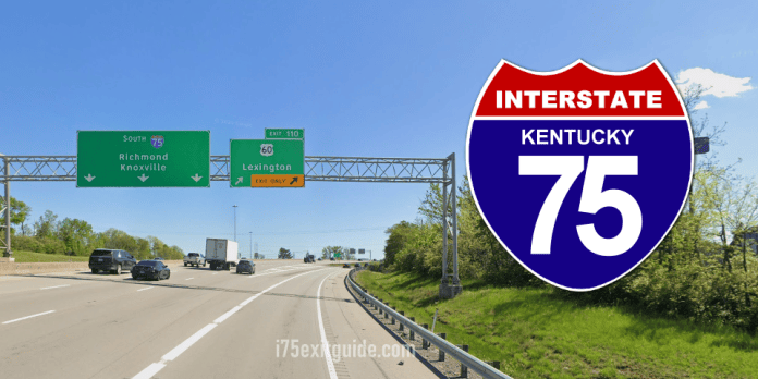 Lexington, Kentucky I-75 Traffic | I-75 Construction | I-75 Exit Guide