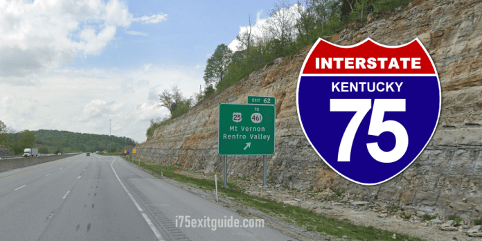 960x480-i-75-rockcastle-kentucky-exit-62 Rockcastle County, Kentucky I-75 Traffic | I-75 Construction | I-75 Exit Guide